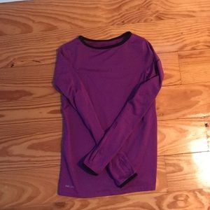 Nike pro shirt for girls size L